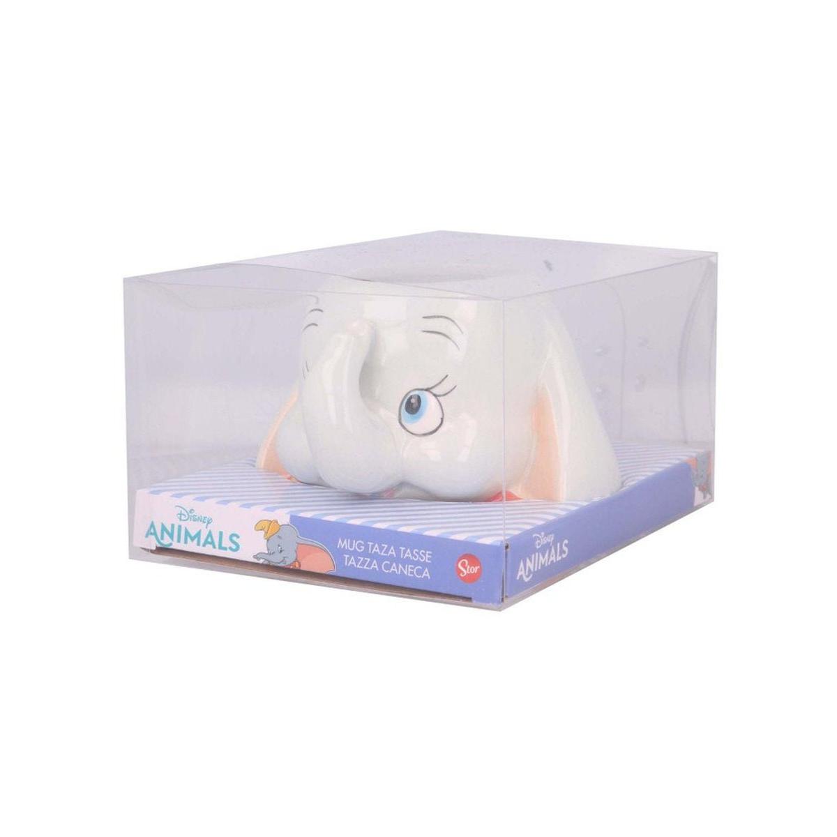 ILUSION TAZA CERAMICA 3D CABEZA DUMBO - ILUSION SHOP