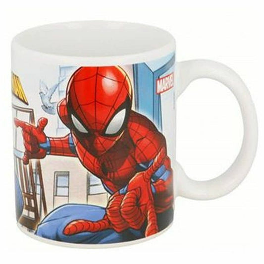 ILUSION TAZA CERAMICA C R SPIDERMAN STREETS - ILUSION SHOP