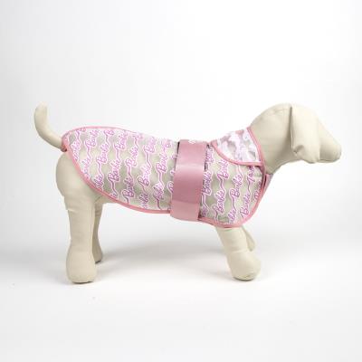 IMPERMEABLE AJUSTABLE PARA PERRO AJUSTABLE BARBIE - ILUSION SHOP