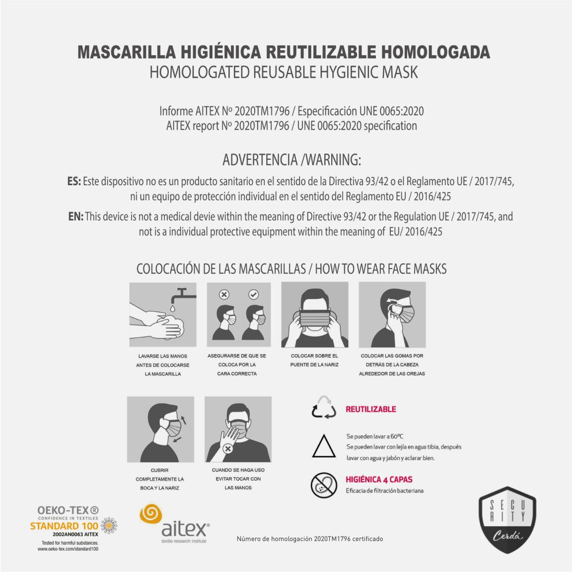 MASCARILLA INFANTIL HOMOLOG DC COMIC - ILUSION SHOP