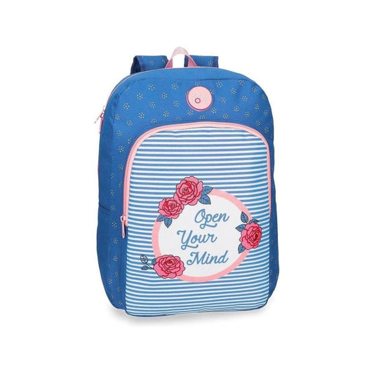 MOCHILA ADAPTABLE 40CM ROLL ROAL ROSE - ILUSION SHOP