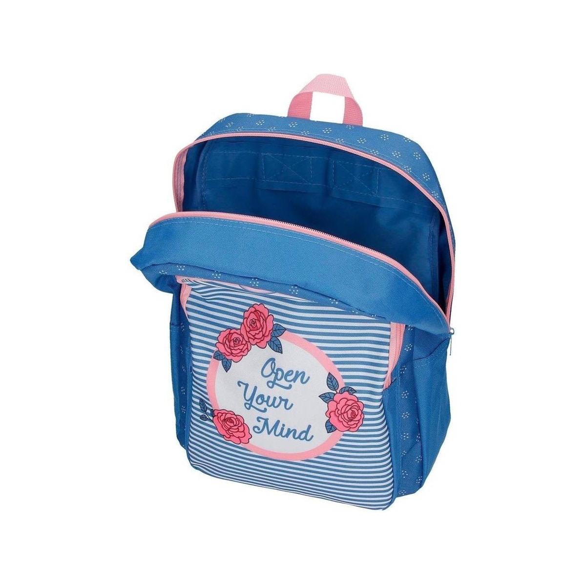 MOCHILA ADAPTABLE 40CM ROLL ROAL ROSE - ILUSION SHOP