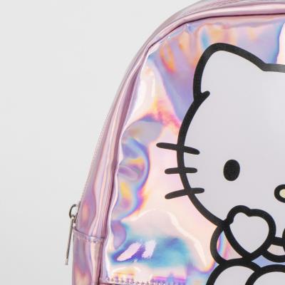 MOCHILA CASUAL IRIDISCENTE HELLO KITTY - ILUSION SHOP