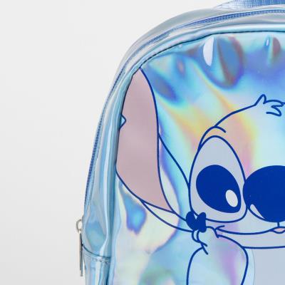 MOCHILA CASUAL IRIDISCENTE STITCH - ILUSION SHOP