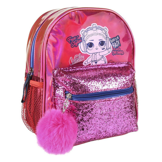 MOCHILA CASUAL LOL SURPRISE MODA POMPOM - ILUSION SHOP