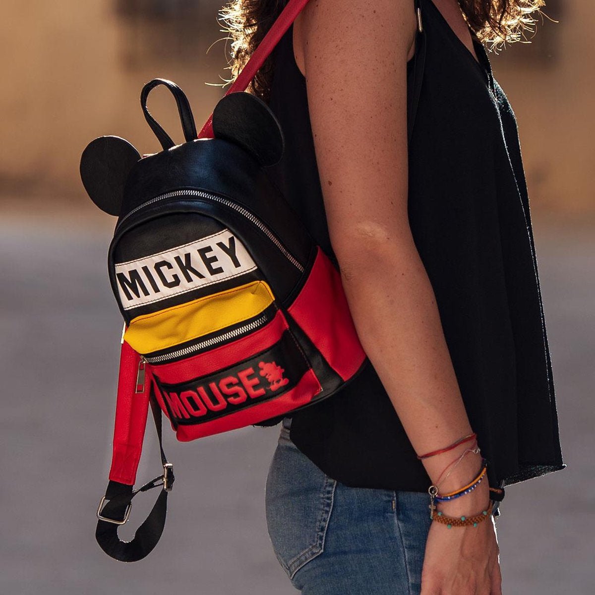 MOCHILA CASUAL MODA POLIPIEL MICKEY - ILUSION SHOP