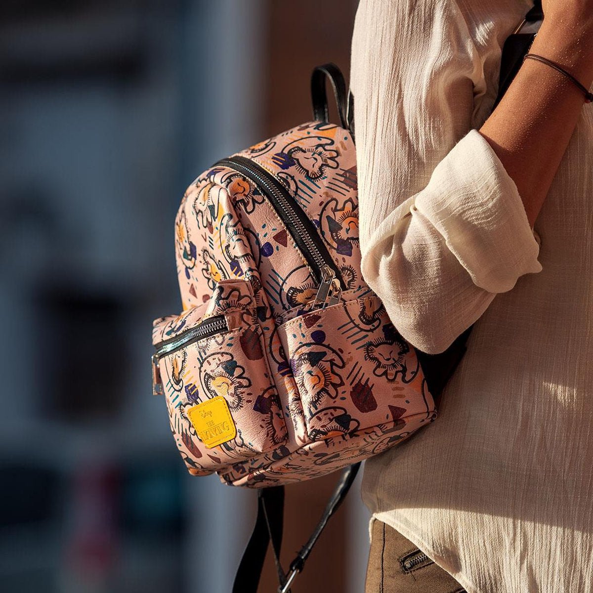 MOCHILA CASUAL MODA POLIPIEL REY LEON - ILUSION SHOP