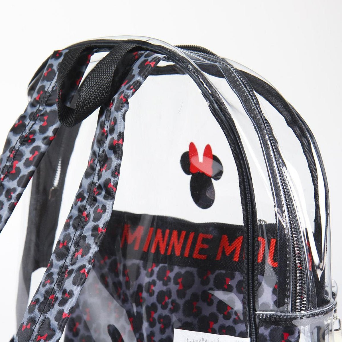 MOCHILA CASUAL MODA TRANSPARENTE MINNIE - ILUSION SHOP