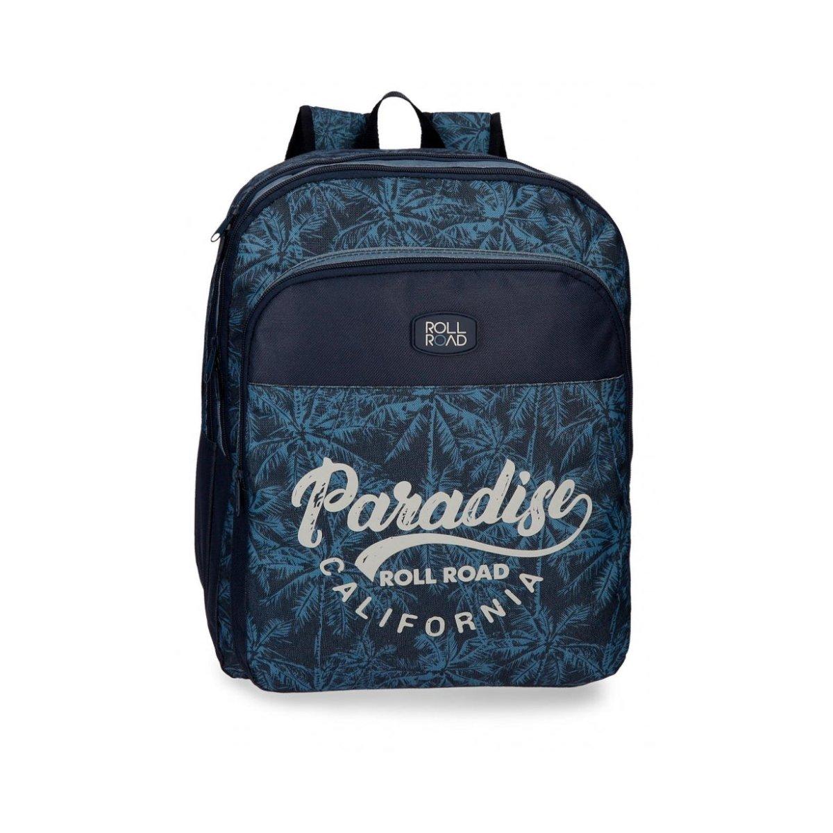 MOCHILA ESCOLAR ADAPTABLE ROLL ROAD PALM - ILUSION SHOP