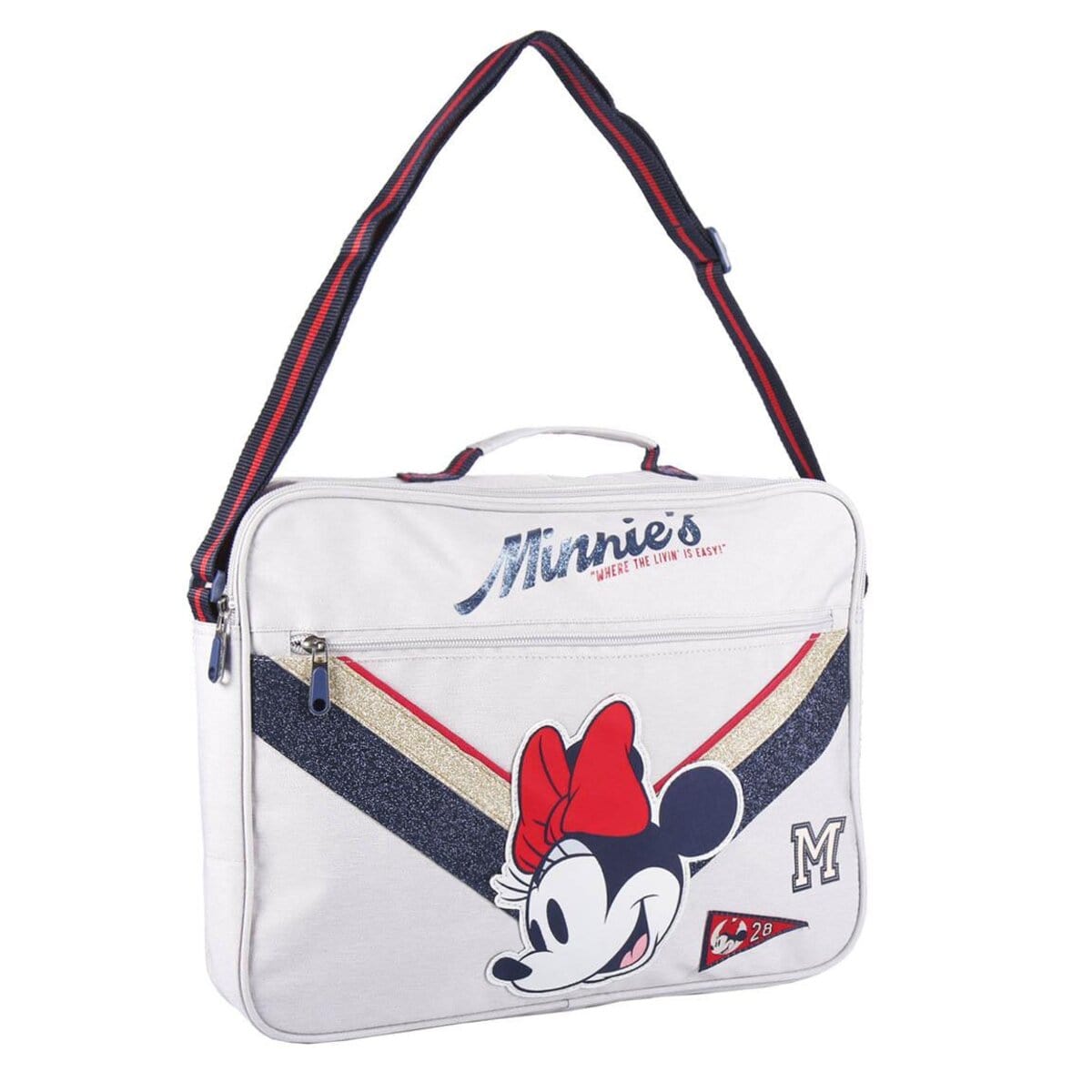 MOCHILA ESCOLAR CARTERONA MINNIE - ILUSION SHOP