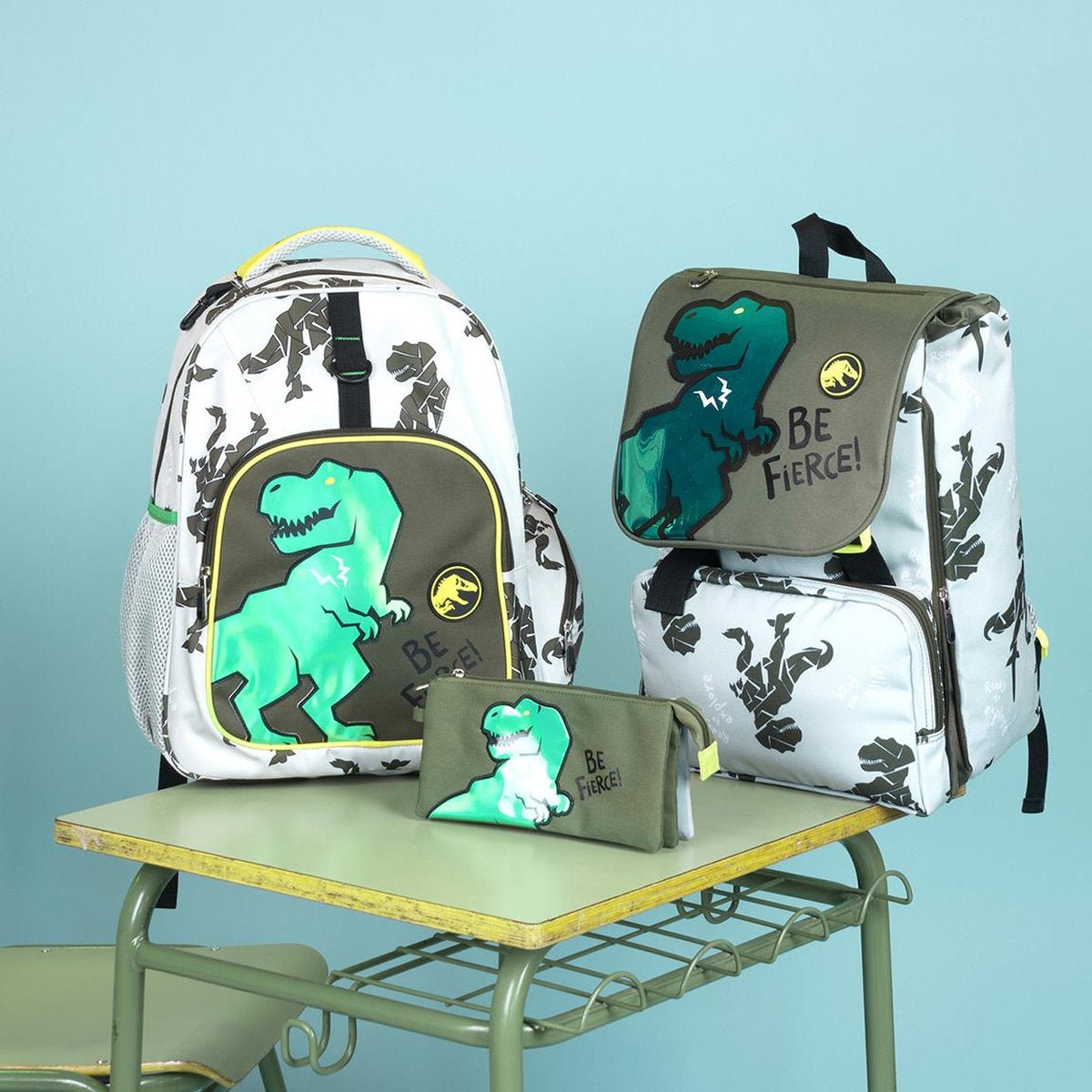 MOCHILA ESCOLAR JURASSIC PARK - ILUSION SHOP