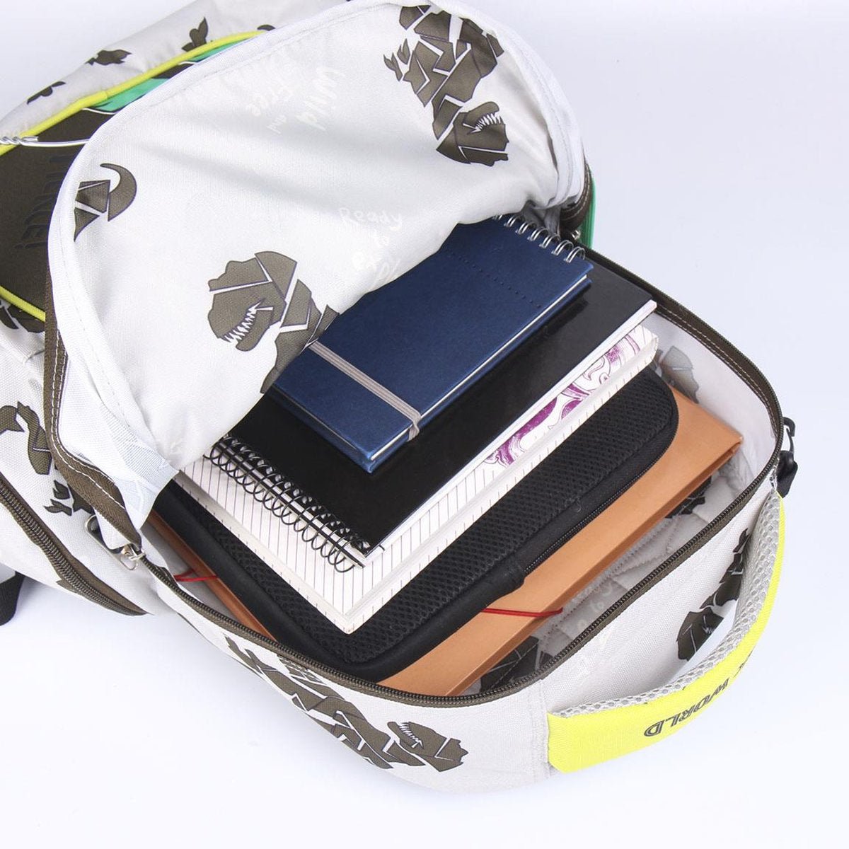 MOCHILA ESCOLAR JURASSIC PARK - ILUSION SHOP