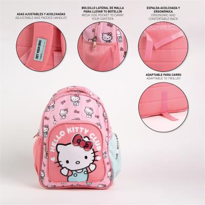 MOCHILA ESCOLAR MEDIANA 42 CM HELLO KITTY - ILUSION SHOP
