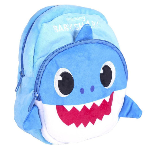 MOCHILA GUARDERIA PERSONAJE PELUCHE BABY SHARK - ILUSION SHOP