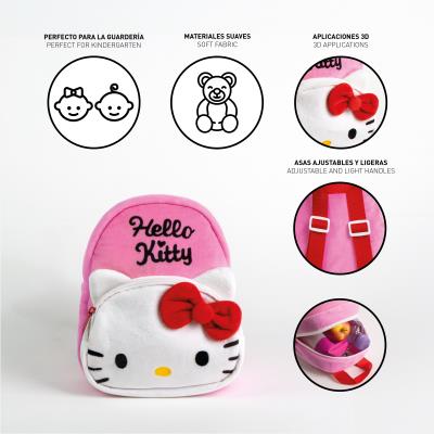 MOCHILA GUARDERIA PERSONAJE PREMIUM HELLO KITTY - ILUSION SHOP