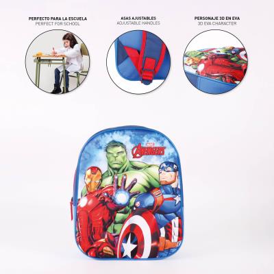 MOCHILA INFANTIL 3D AVENGERS - ILUSION SHOP