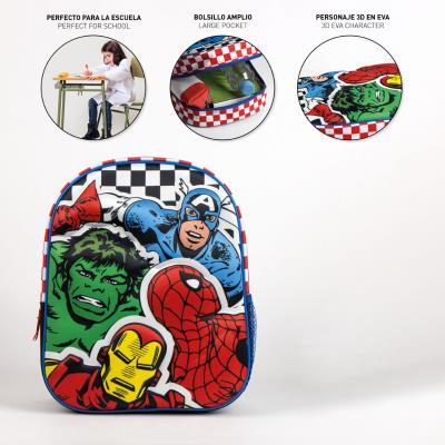 MOCHILA INFANTIL 3D AVENGERS - ILUSION SHOP