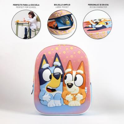 MOCHILA INFANTIL 3D BLUEY - ILUSION SHOP