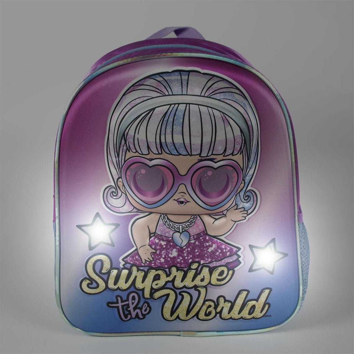 MOCHILA INFANTIL 3D LUCES LOl - ILUSION SHOP