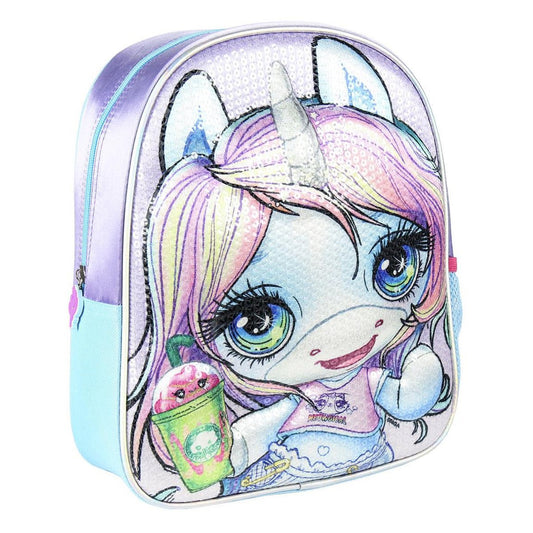 MOCHILA INFANTIL 3D PREMIUM LENTEJUELAS POOPSIE - ILUSION SHOP