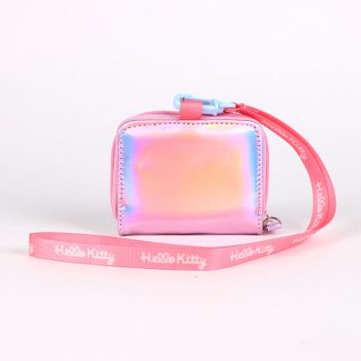MONEDERO IRIDISCENTE HELLO KITTY KUROMI - ILUSION SHOP