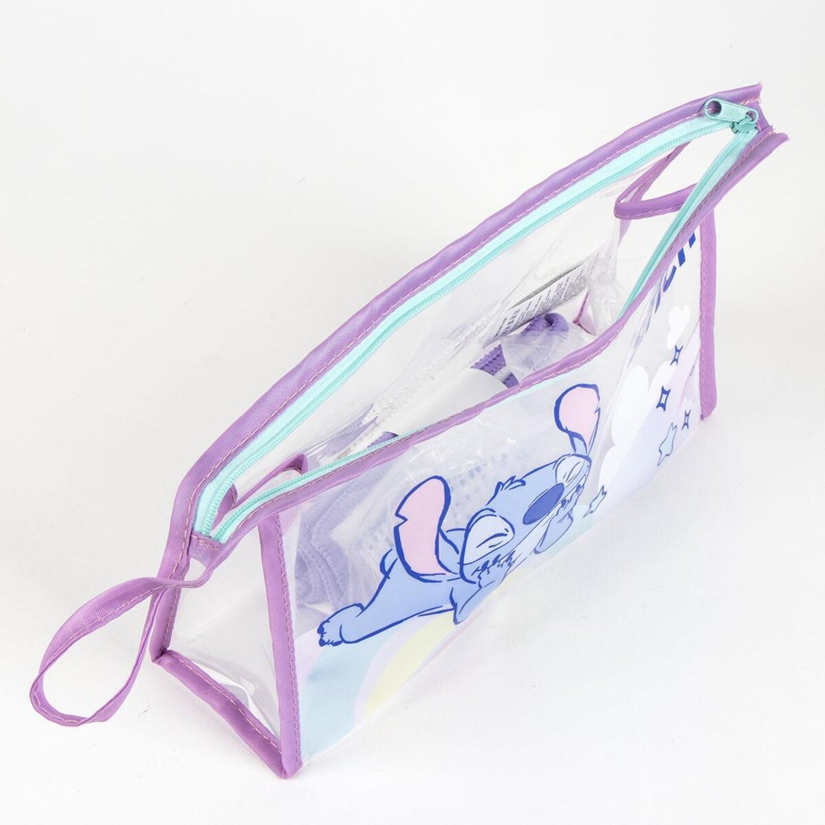 NECESER ASEO VIAJE ACCESORIOS STITCH - ILUSION SHOP