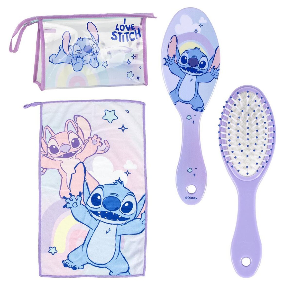 NECESER ASEO VIAJE ACCESORIOS STITCH - ILUSION SHOP
