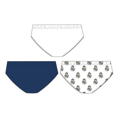 PACK CALZONCILLOS SINGLE JERSEY 3 PIEZAS REAL MADRID - ILUSION SHOP