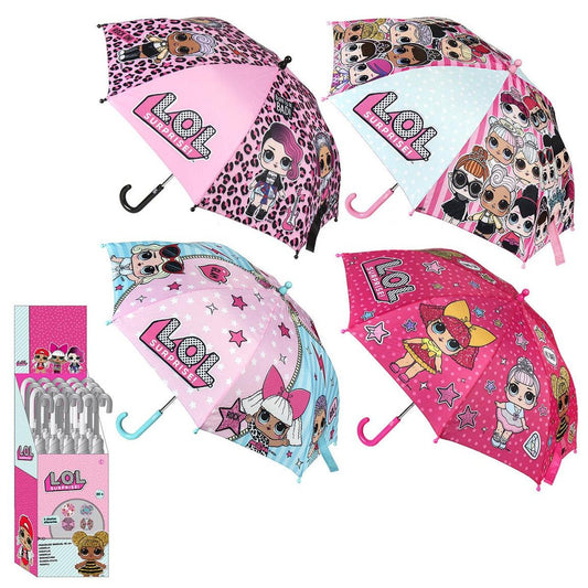 PARAGUAS SURITDO LOL SURPRISE MANUAL POLYESTER - ILUSION SHOP