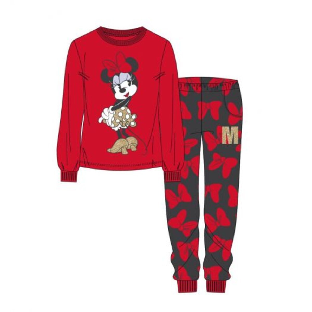 PIJAMA CORAL MINNIE DISNEY - ILUSION SHOP