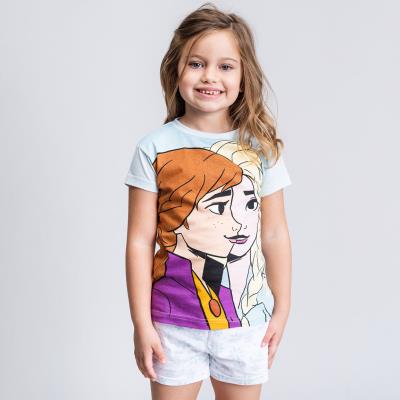 PIJAMA CORTO SINGLE JERSEY PUNTO FROZEN 2 - ILUSION SHOP