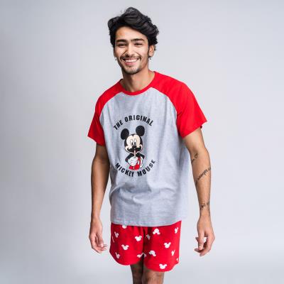 PIJAMA CORTO SINGLE JERSEY PUNTO MICKEY - ILUSION SHOP