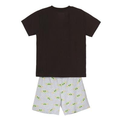 PIJAMA CORTO SINGLE JERSEY PUNTO THE MANDALORIAN - ILUSION SHOP