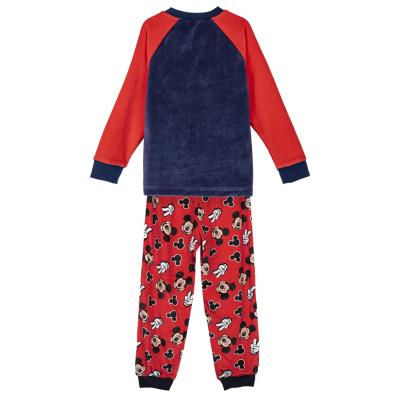 PIJAMA LARGO CORAL FLEECE APLICACIONES MICKEY - ILUSION SHOP