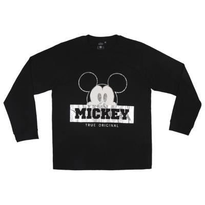 PIJAMA LARGO HOLOGRAFICO SINGLE JERSEY MICKEY - ILUSION SHOP