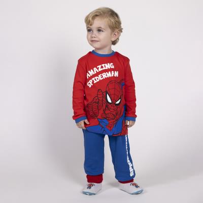 PIJAMA LARGO INTERLOCK SPIDERMAN - ILUSION SHOP