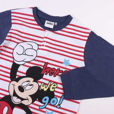 PIJAMA LARGO SINGLE JERSEY ALGODÓN MICKEY - ILUSION SHOP