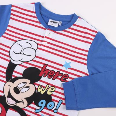 PIJAMA LARGO SINGLE JERSEY ALGODÓN MICKEY - ILUSION SHOP