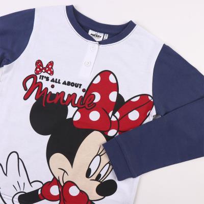 PIJAMA LARGO SINGLE JERSEY ALGODÓN MINNIE - ILUSION SHOP