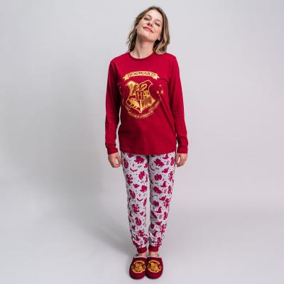 PIJAMA LARGO SINGLE JERSEY HARRY POTTER - ILUSION SHOP