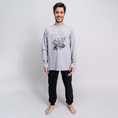 PIJAMA LARGO SINGLE JERSEY MARVEL - ILUSION SHOP