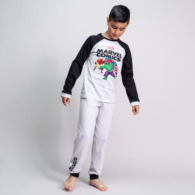 PIJAMA LARGO SINGLE JERSEY MARVEL - ILUSION SHOP