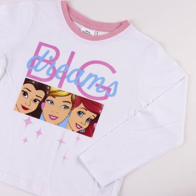 PIJAMA LARGO SINGLE JERSEY PRINCESS - ILUSION SHOP