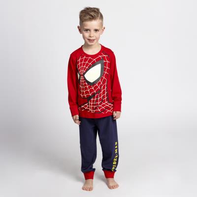 PIJAMA LARGO SINGLE JERSEY SPIDERMAN - ILUSION SHOP
