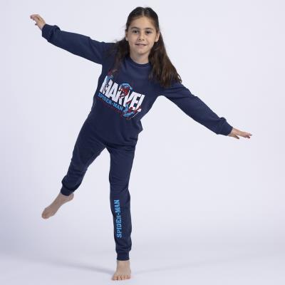 PIJAMA LARGO SINGLE JERSEY SPIDERMAN - ILUSION SHOP