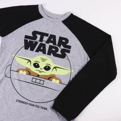 PIJAMA LARGO SINGLE JERSEY THE MANDALORIAN - ILUSION SHOP