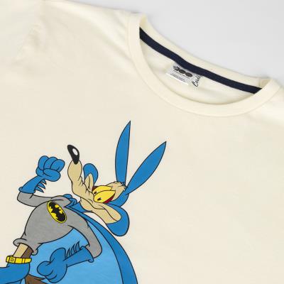 PIJAMA LARGO SINGLE JERSEY WARNER 100 - ILUSION SHOP