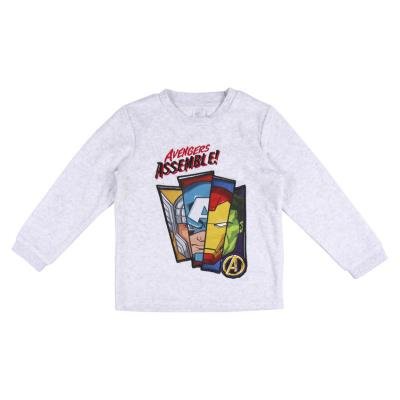PIJAMA LARGO VELOUR COTTON AVENGERS - ILUSION SHOP