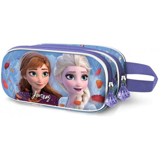 PORTATODO DOBLE 3D FROZEN II OURNEY - ILUSION SHOP