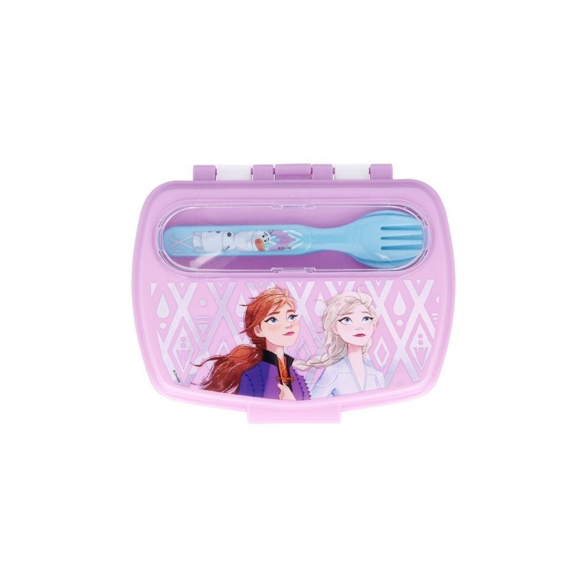SANDWICHERA RECTANGULAR CON CUBIERTOS FROZEN - ILUSION SHOP
